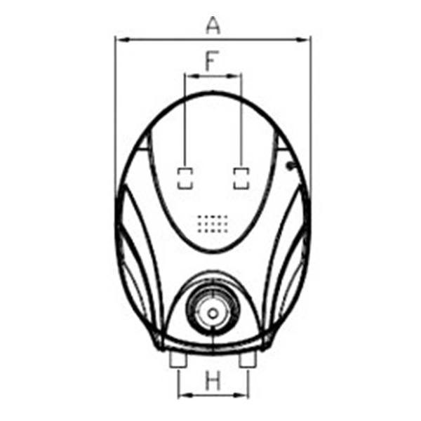 Máy nước nóng gián tiếp Ferroli Hot Dog cho chậu bếp